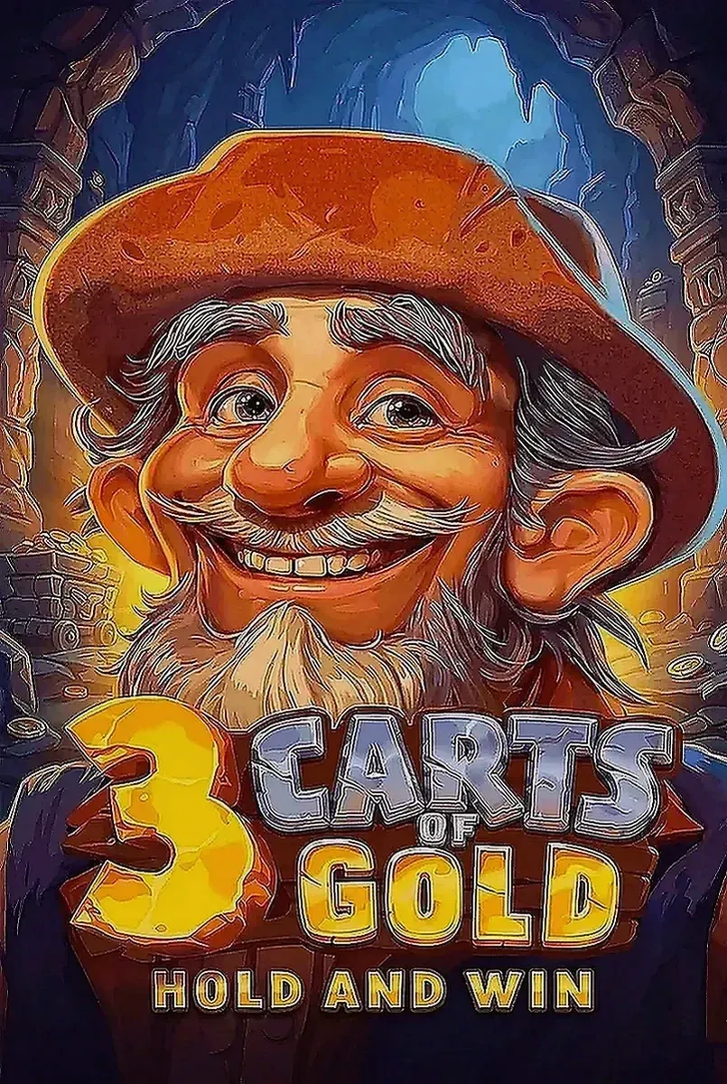 3 carts of gold hold and win